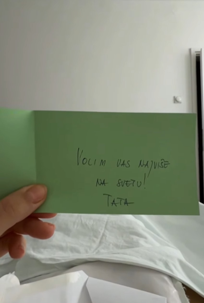 Olja Crnogorac u porodilištu