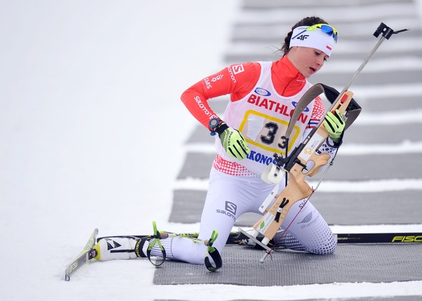 Drugi złoty medal Kamili Żuk w Otepaeae! Nadzieja polskiego biathlonu najlepsza w sprincie