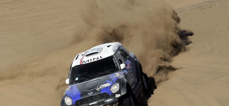 Rajd Dakar: Hołowczyc awansował na 4. miejsce po 5. etapie