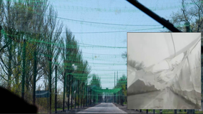 Śnieg i ... siatki zablokowały strategiczną drogę! Ukraina ma nieoczekiwany problem.