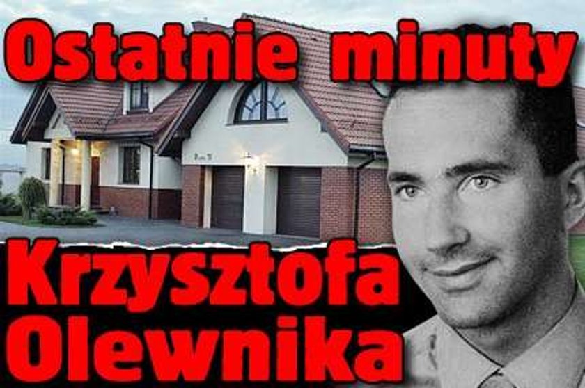 Ostatnie minuty w domu Olewnika