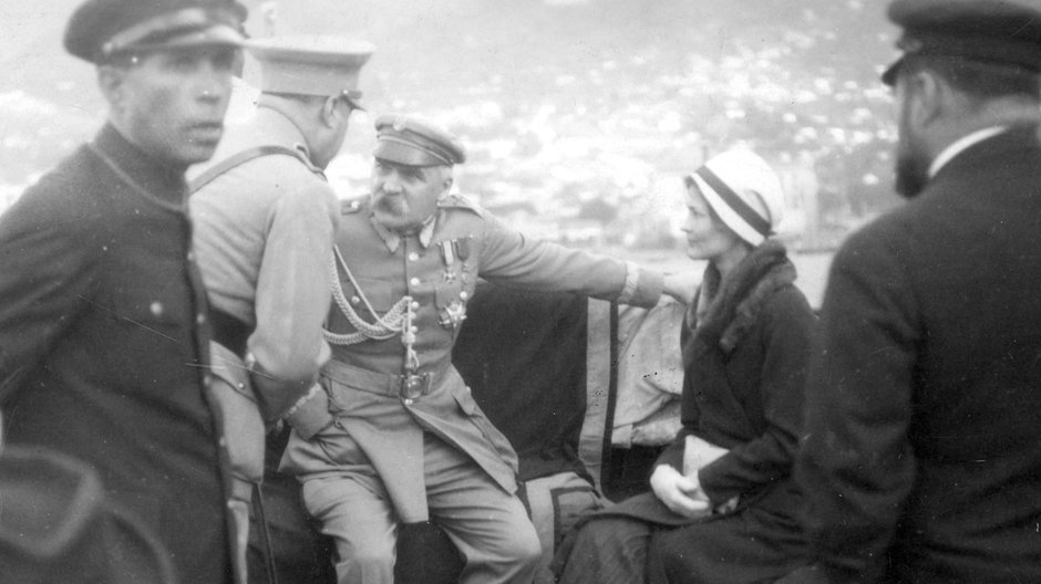 Marszałek Piłsudski i Eugenia Lewicka