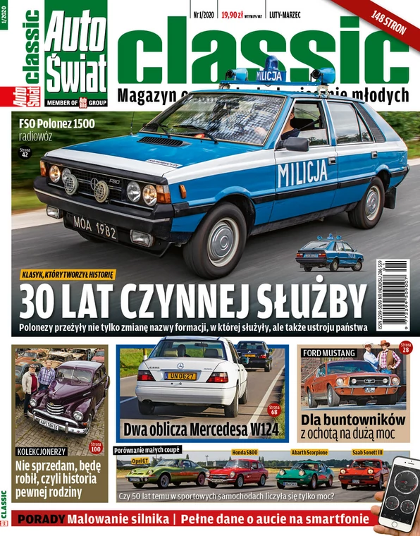 Auto Świat Classic 1/2020 już w sprzedaży