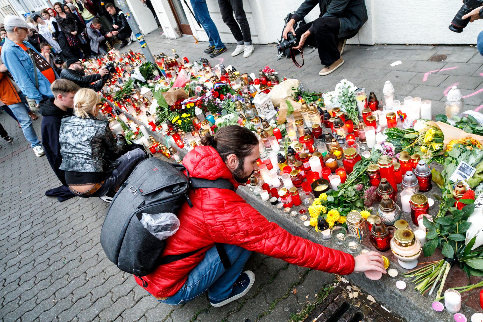 Pochod za odsúdenie nenávisti voči LGBTI komunite.