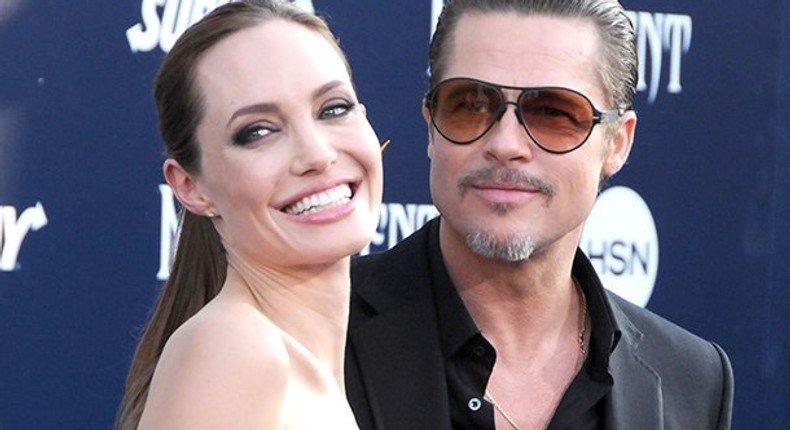 Angelina Jolie and Brad Pitt