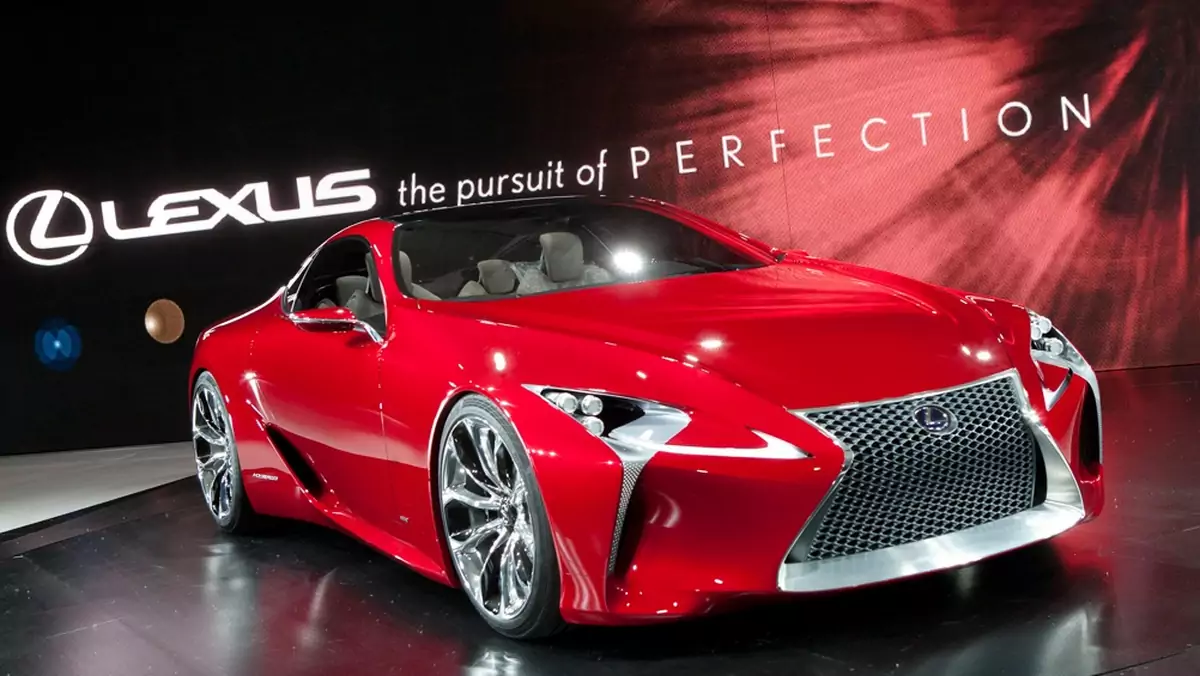 Koncepcyjny Lexus LF-LC w pełnej krasie