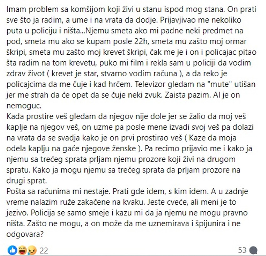 Komšijska svađa u Nišu