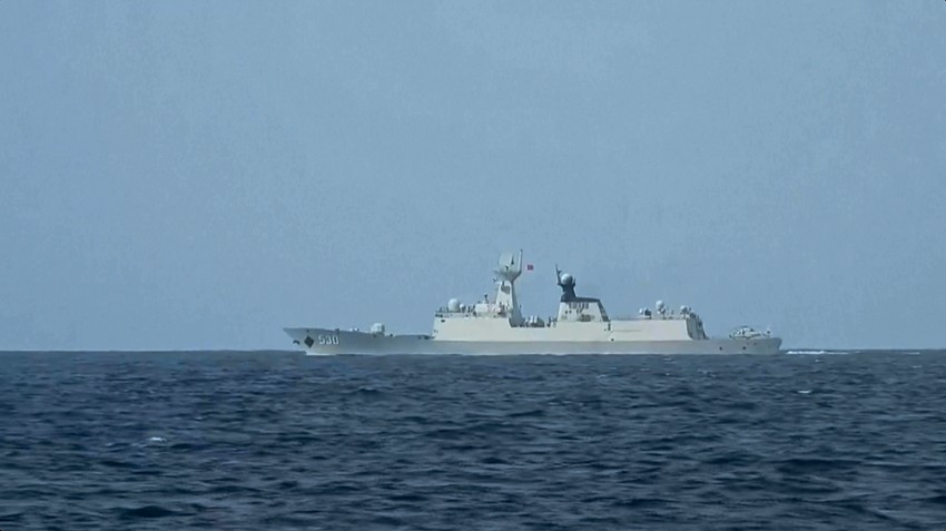 Kineska mornarica kod obale Tajvana 19. avgusta