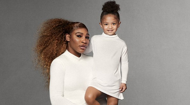 Modell lett Serena Williams háromesztendős kislánya /Fotó: Northfoto