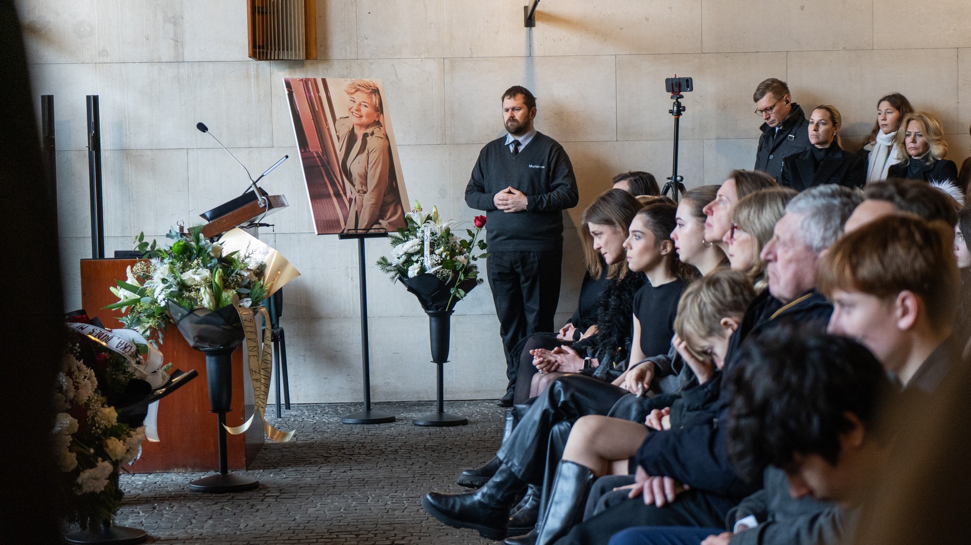 Posledná rozlúčka s Oľgou Feldekovou.