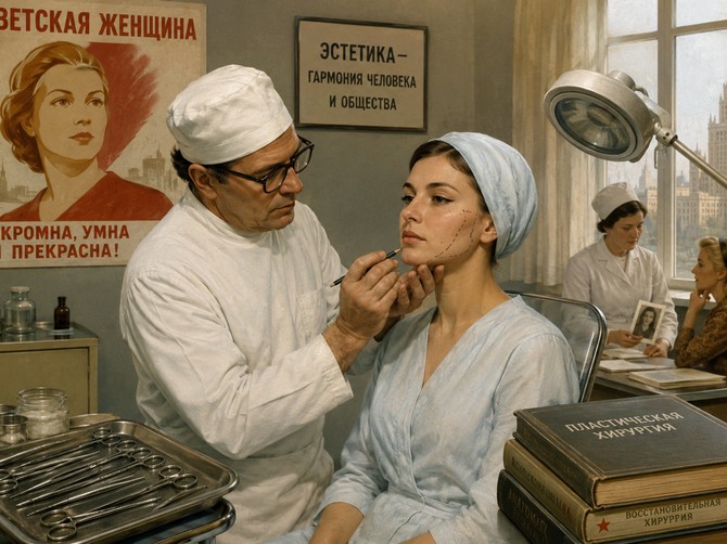 Plastična hirurgija u doba komunizma / ILUSTRACIJA