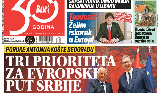Naslovna Blic