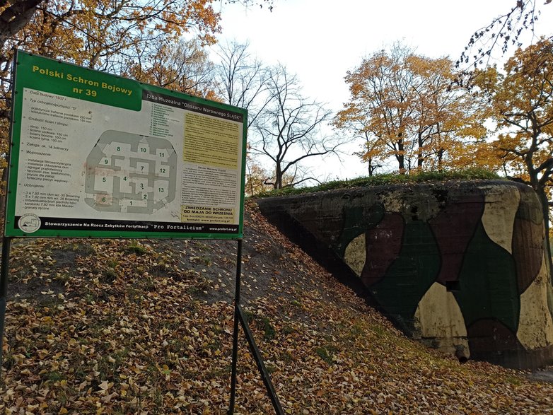 Polski Schron Bojowy nr 39 w Świętochłowicach (fot. M. Mikrut-Majeranek).