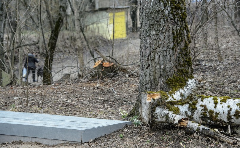 MIEJSCE KATASTROFY W SMOLEŃSKU