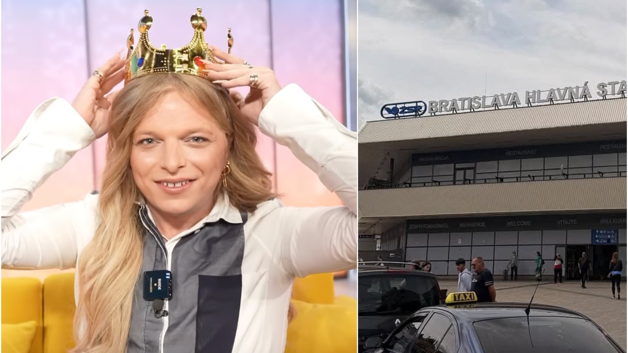 Gwen McMullen si osobne pozrela bratislavskú hlavnú stanicu. 