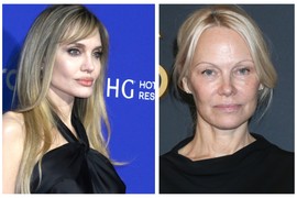 Anđelina Džoli pozirala pored PAMELE ANDERSON i ova slika ne prestaje da se komentariše: Netrpeljivost je mogla da se oseti u vazduhu, izraz lica REKAO SVE, "razumem je i ja bih se isto osećala"