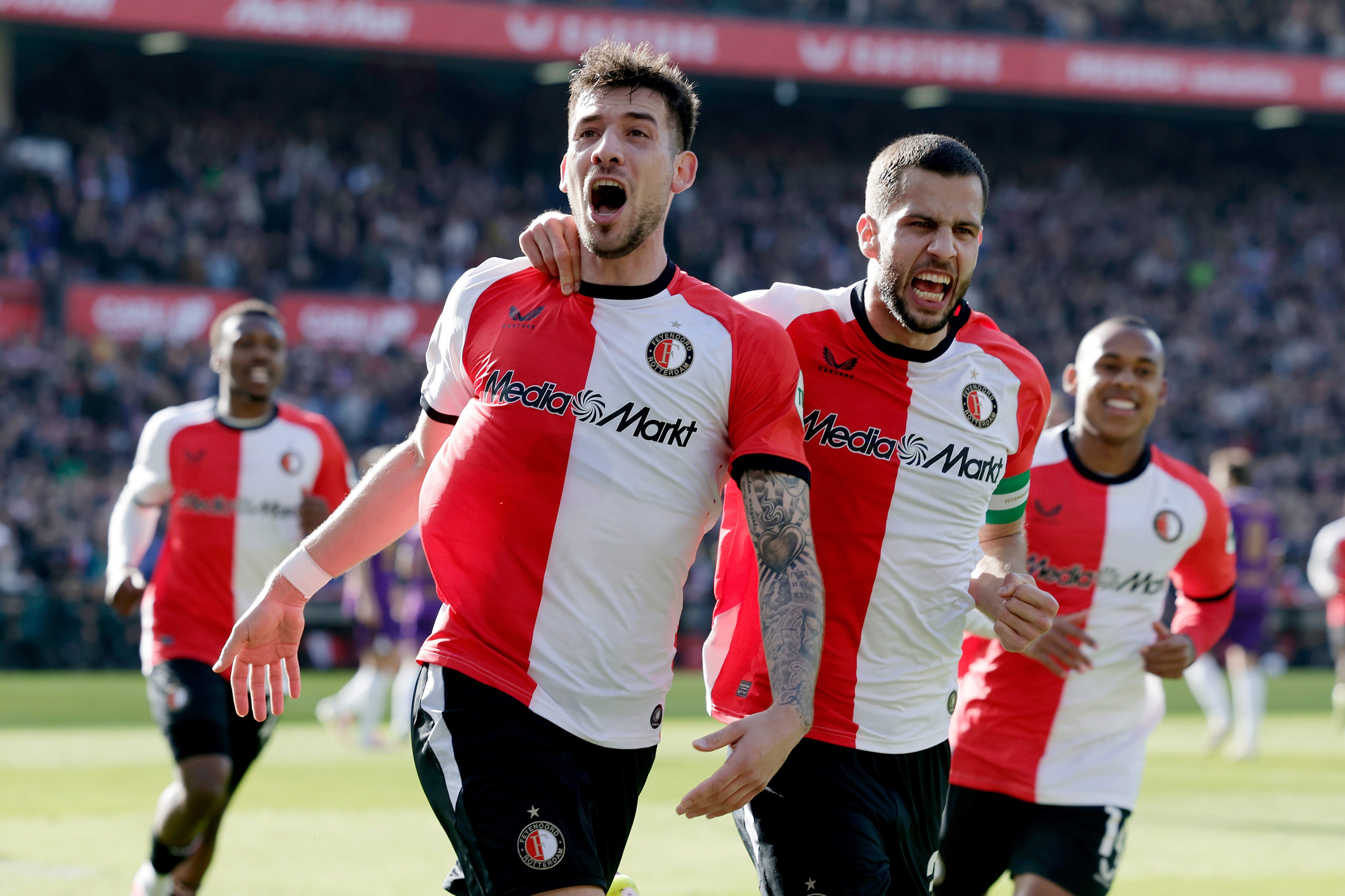 Feyenoord jaagt op een uniek uitrecord: 16 punten uit zes uitduels mogelijk