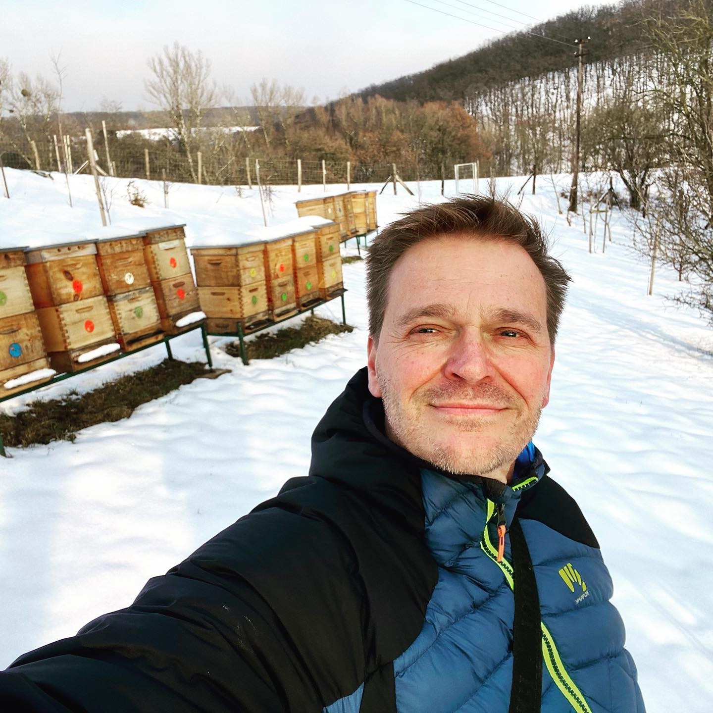 Nikodým je vášnivý včelár.