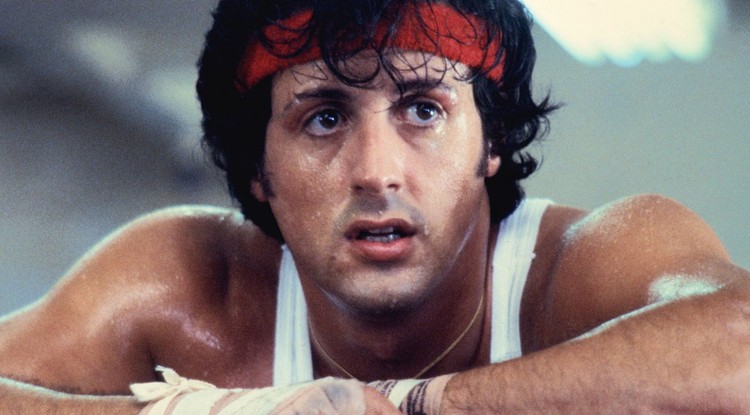 Sylvester Stallone Rocky Balboaként