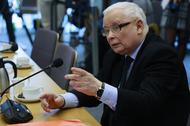 Prezes PiS Jarosław Kaczyński przed komisją śledczą, badającą organizację wyborów kopertowych