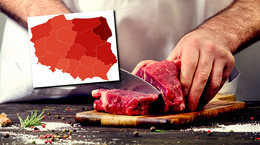 Gdzie jemy najwięcej czerwonego mięsa? Mieszkańcy jednego województwa muszą szczególnie uważać [RANKING]