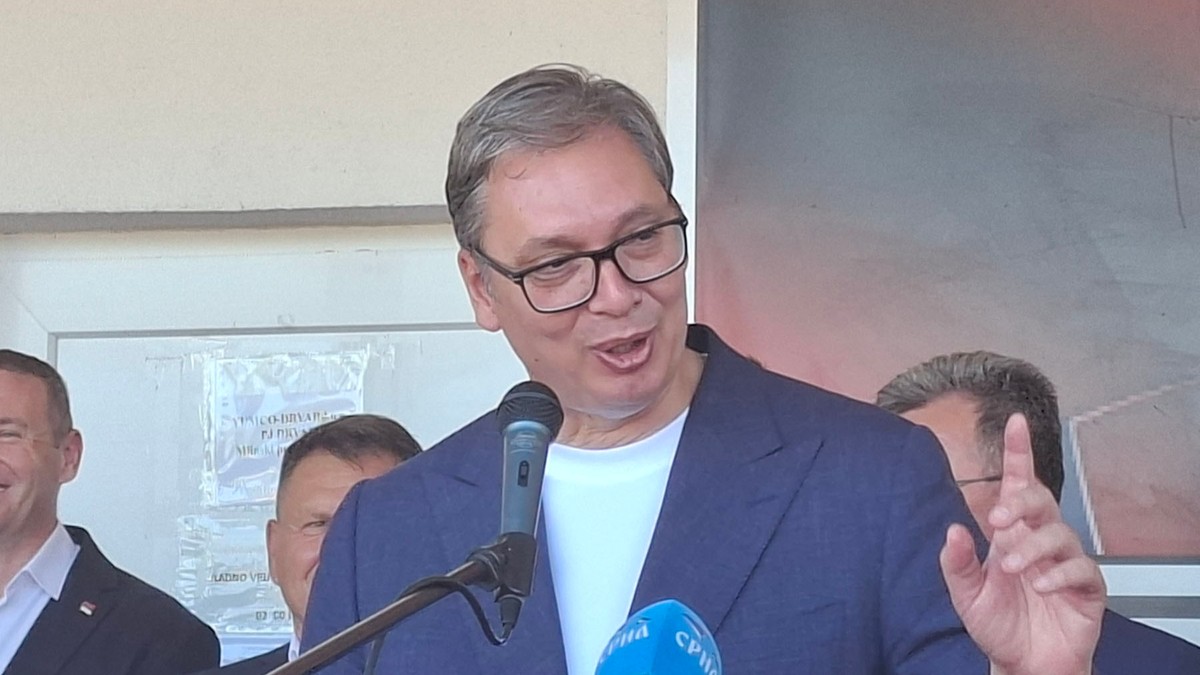 Aleksandar Vučić u Drvaru