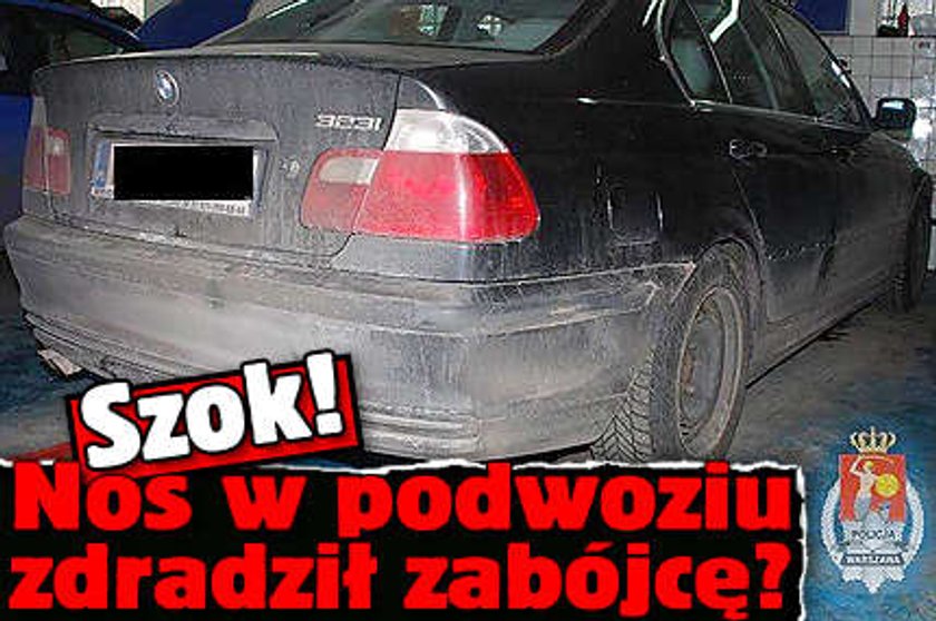 Szok! Nos w podwoziu zdradził zabójcę?