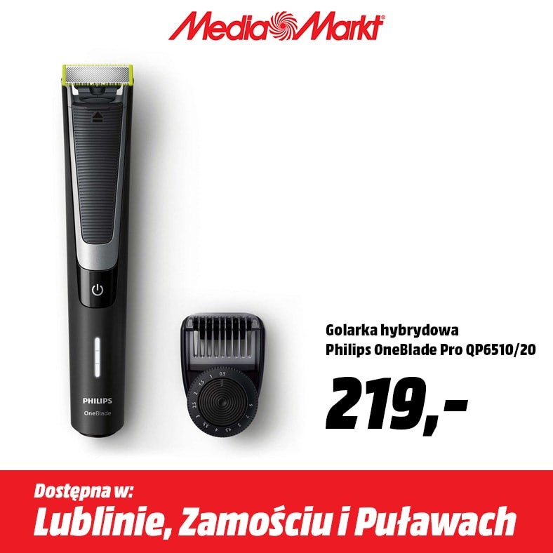 Golarka hybrydowa Philips OneBlade Pro QP6510/20