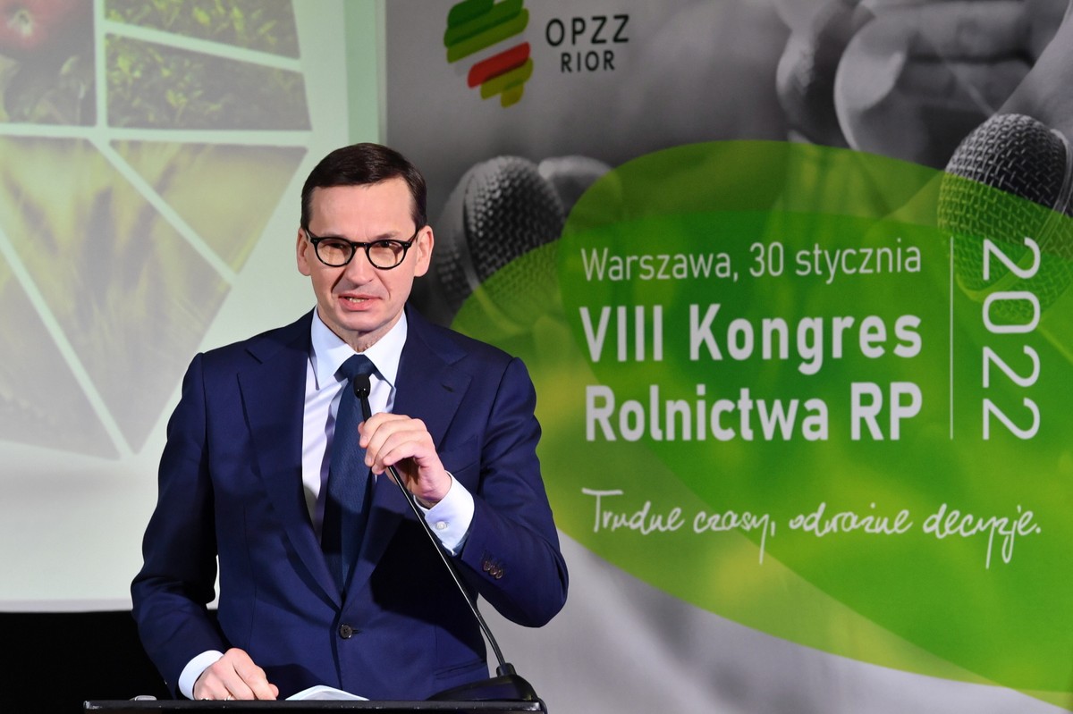 Premier Mateusz Morawiecki