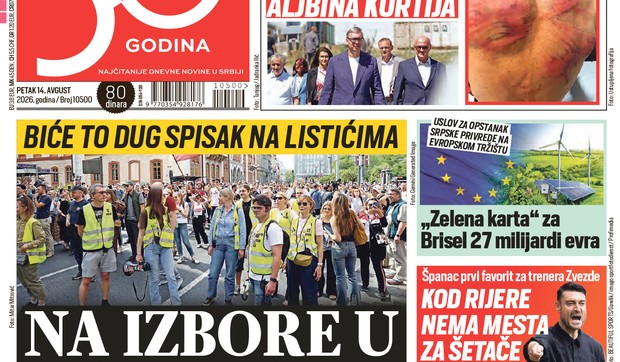 Naslovna Blic