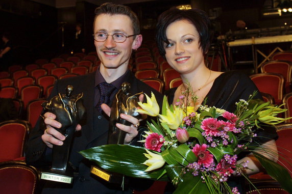 Adam Małysz i Izabela Małysz (2002 r.)