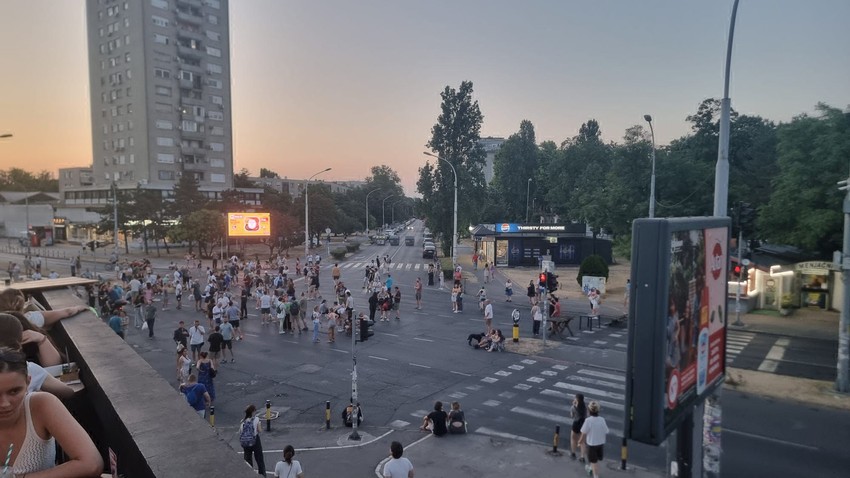 beograd studenti blokade protesti fontana