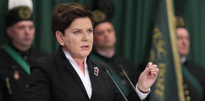 Szydło na imprezie górników atakuje PO