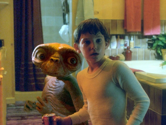 Henri Tomas u filmu "ET"