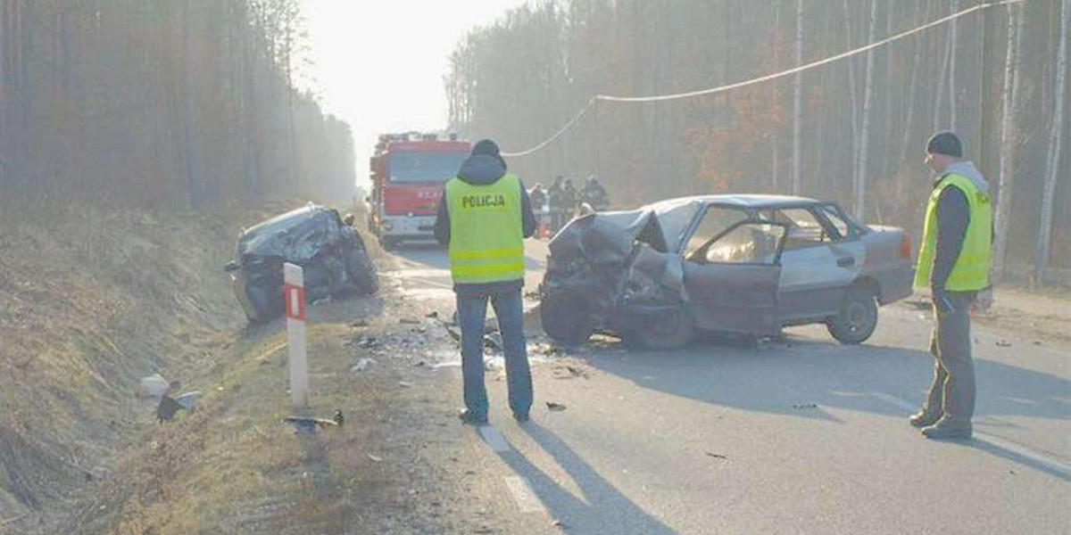 Koszmar na drodze. 3 mężczyzn zginęło w wypadku!