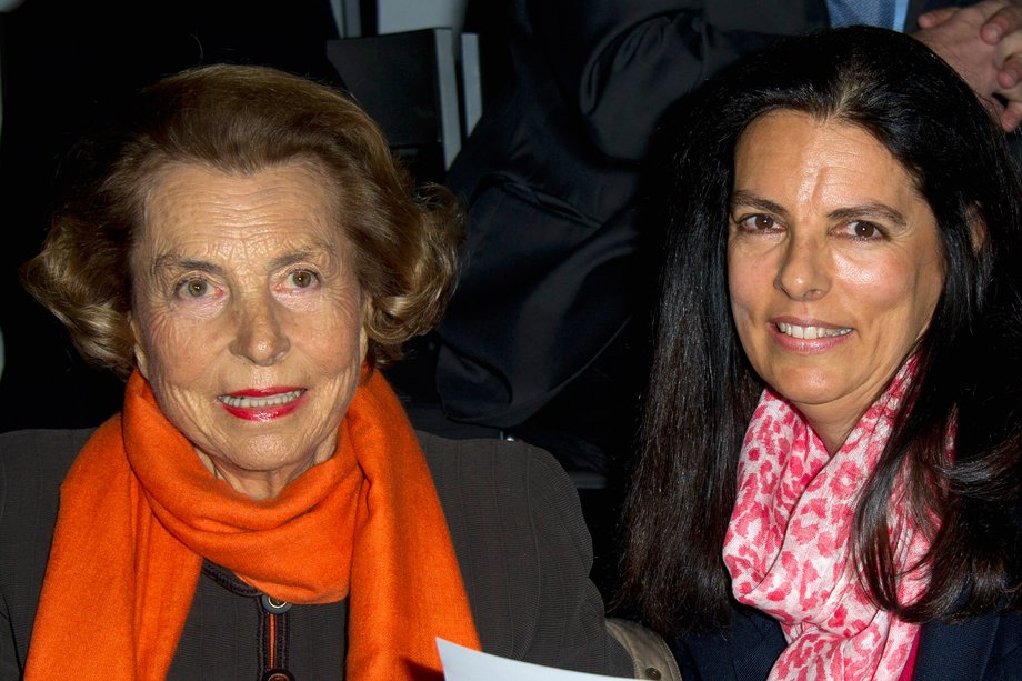 Liliane Bettencourt i Françoise Bettencourt Meyers