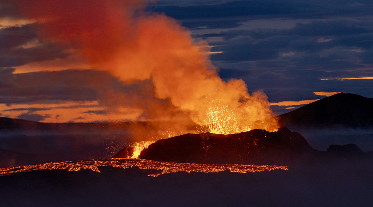 Mintha a pokol kapuja nyílt volna ki Izlandon / Fotó: Getty Images