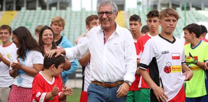 Fernando Santos pojawił się na polskim stadionie. Tym razem nie szukał piłkarzy do kadry