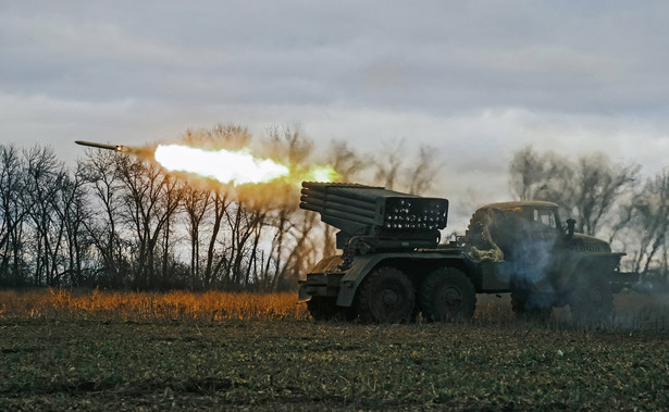 Wystrzelenie rakiety przez Ukraińców