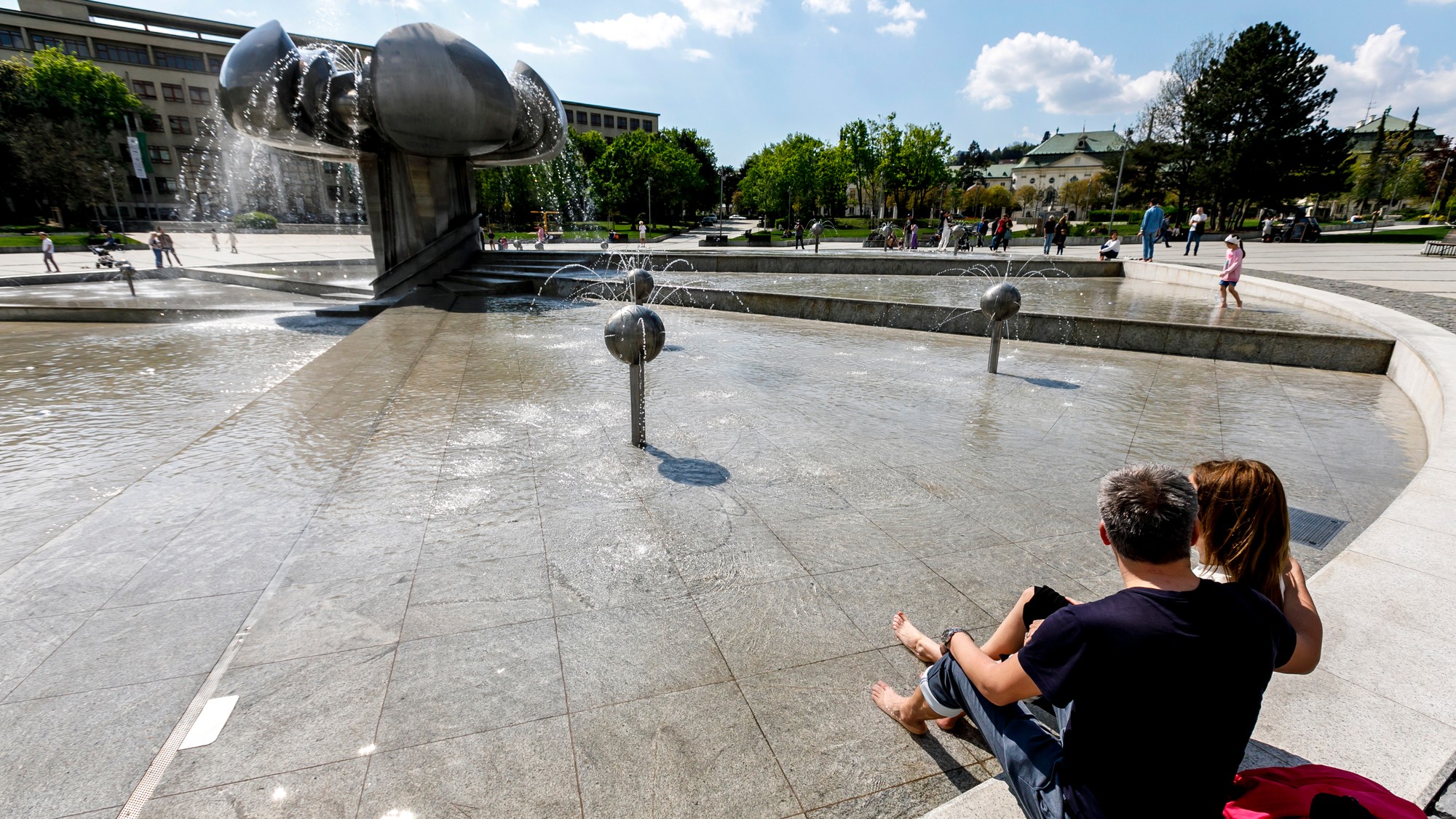 Fontána v Bratislave