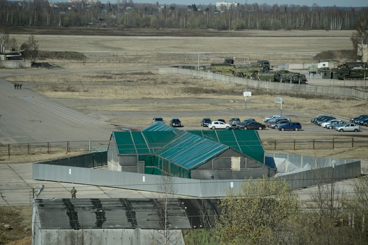 Miejsce katastrofy prezydenckiego tupolewa w Smoleńsku