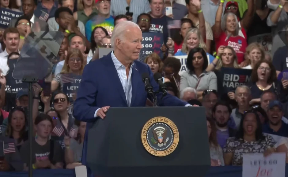 Džo Bajden u Severnoj Karolini