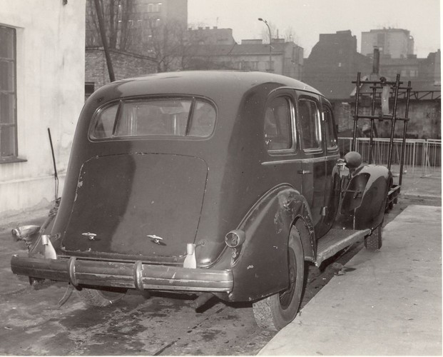 Cadillac Marszałka Józefa Piłsudskiego - zdjęcia z lat 80.