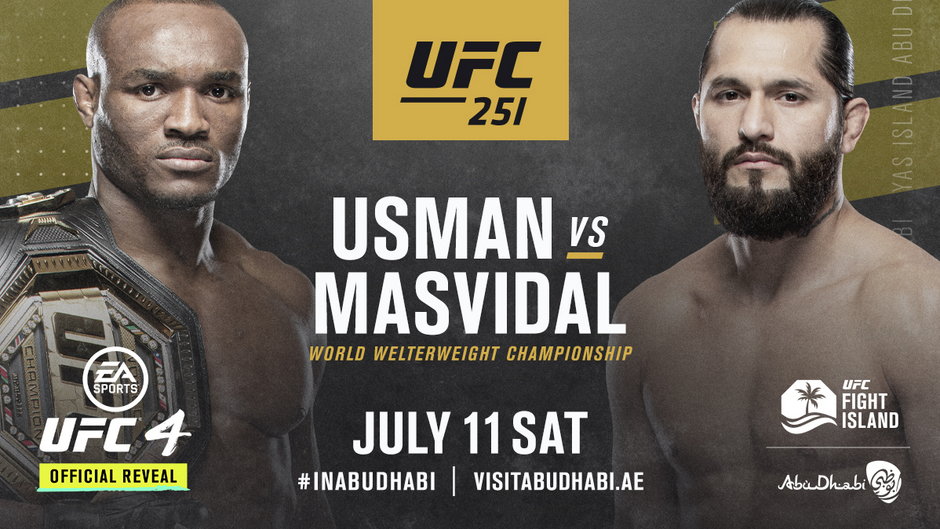 Jorge Masvidal przeszedł wymagane testy, walka z Kamaru Usmanem oficjalnie na UFC 251