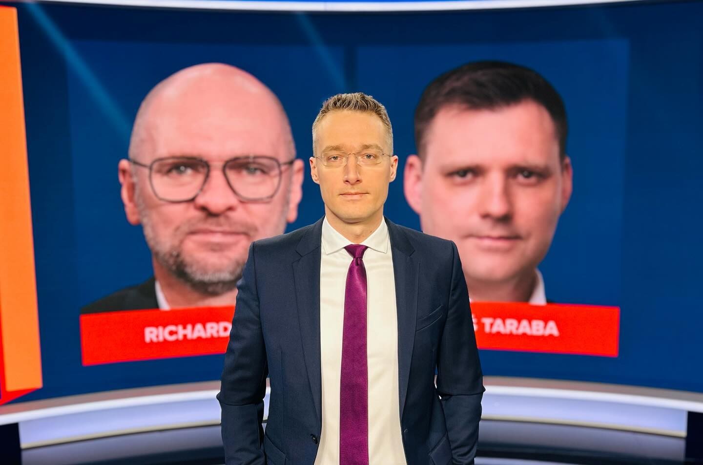 Moderátor relácie Na telo, Michal Kovačič.