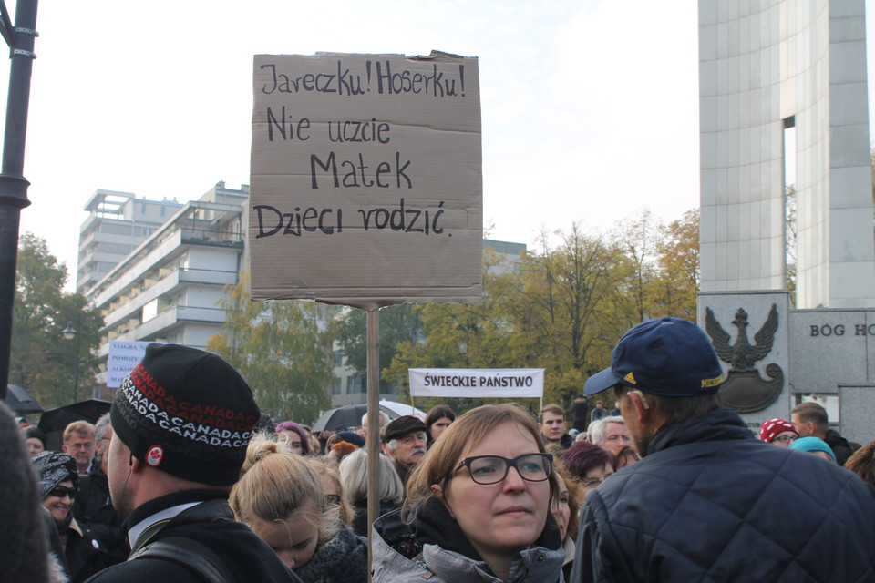 Strajk Kobiet Czarny Protest Sejm. Piotr Halicki 11
