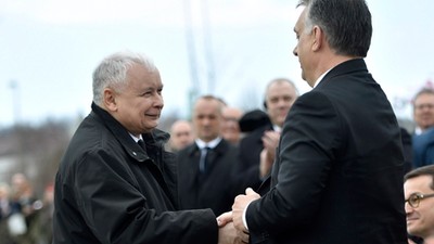 Jarosław Kaczyński i Viktor Orban