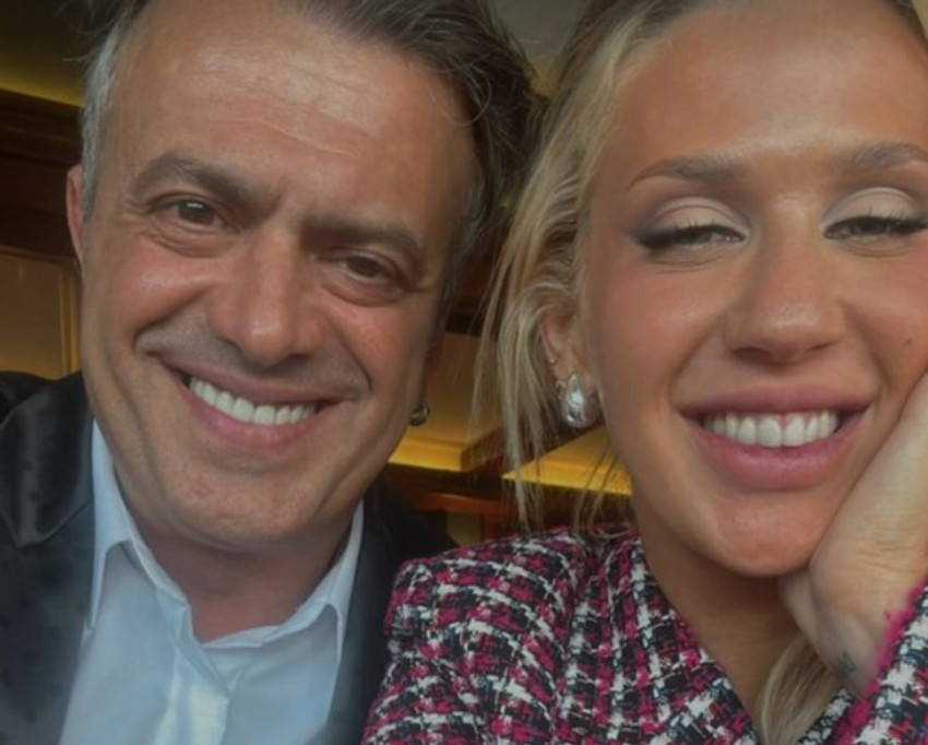 Sergej Trifunović i supruga Isidora