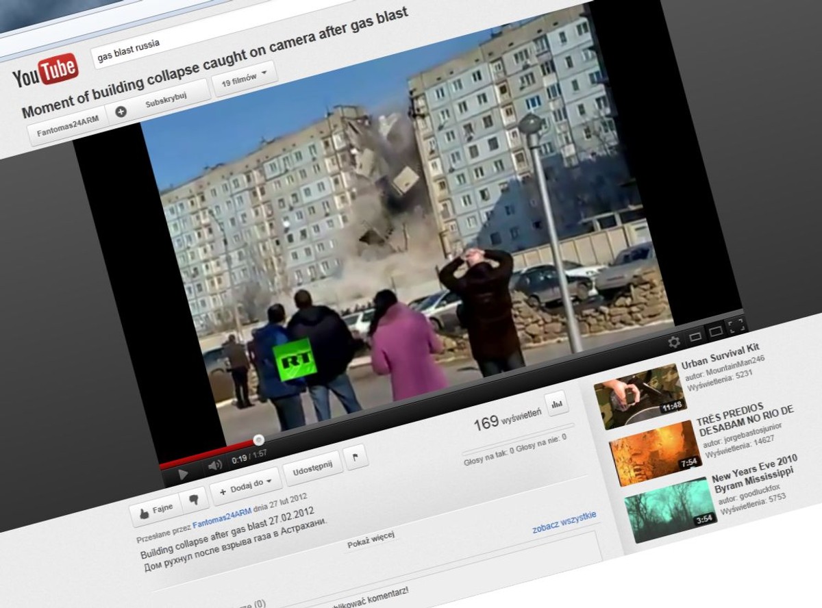 astrachań rosja wybuch eksplozja gaz