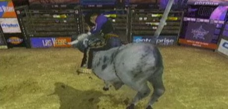Screen z gry "Pro Bull Riders: Out of the Chute"